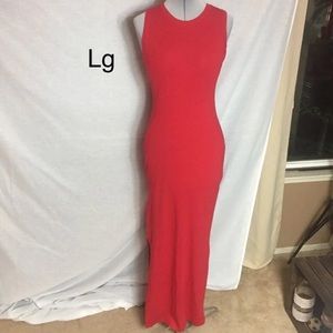 ❤️🥂Cotton/spandex Maxi Tank Dress M/L New